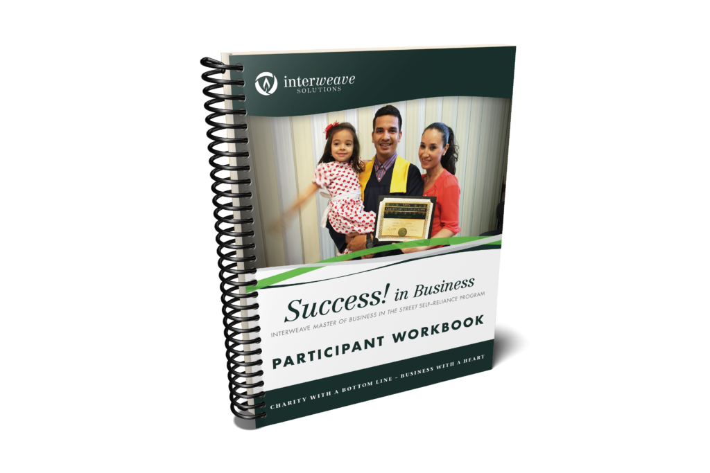 Download (3.9MB) Stylized Participant Workbook Cover, in English, in the raster .png format. This file has a transparent background.