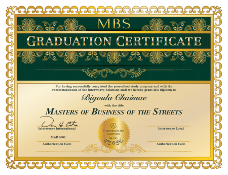 Master of Business in the Streets (MBS)