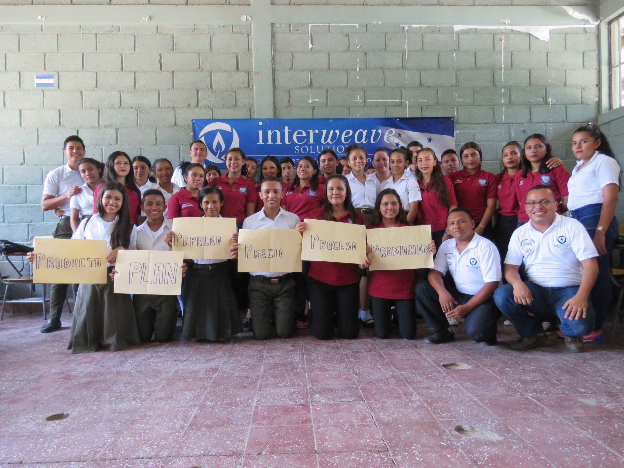 Grupo de Estudiantes Intae -Choluteca Honduras (1)
