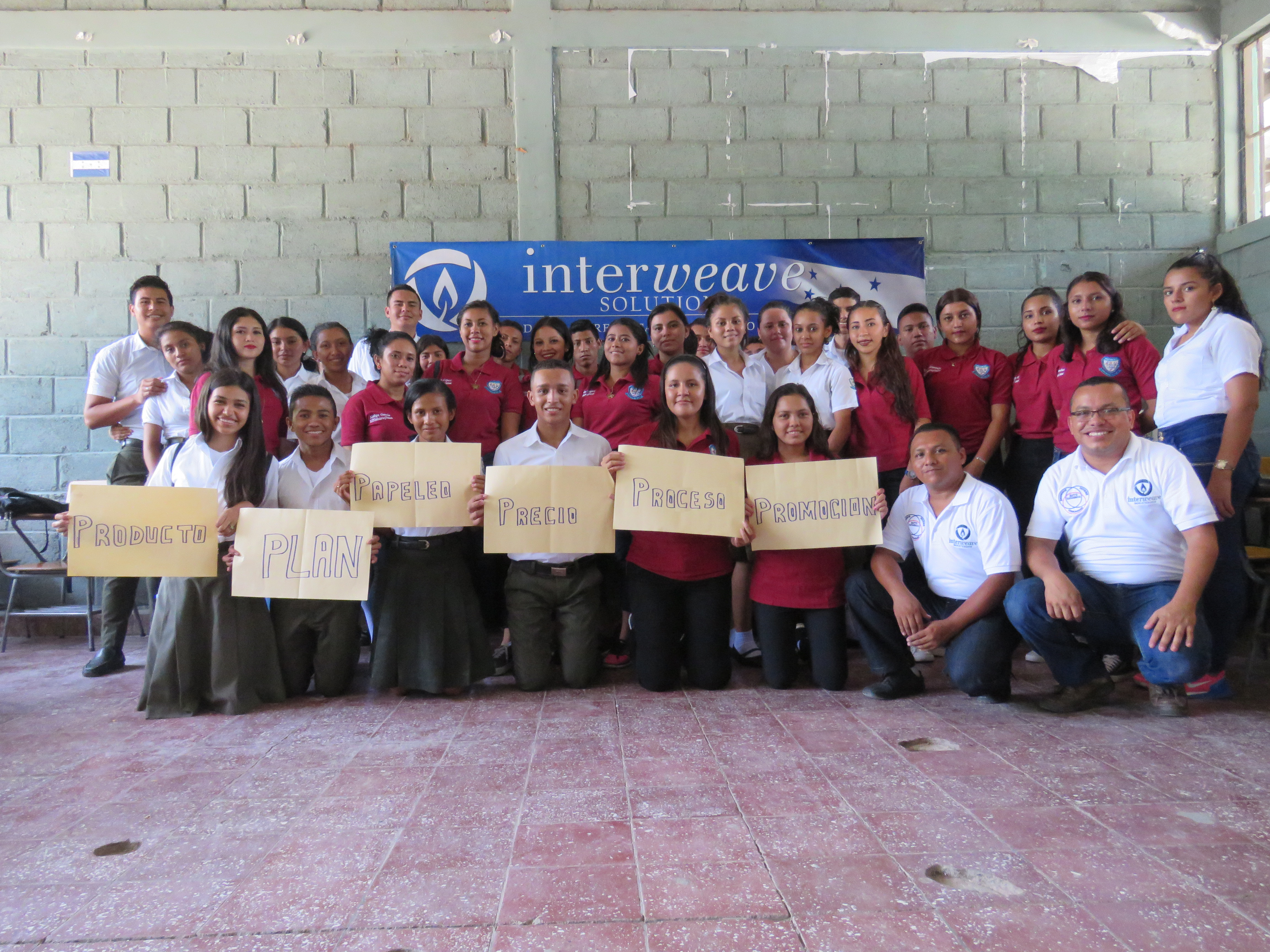 Grupo de Estudiantes Intae -Choluteca Honduras (1)