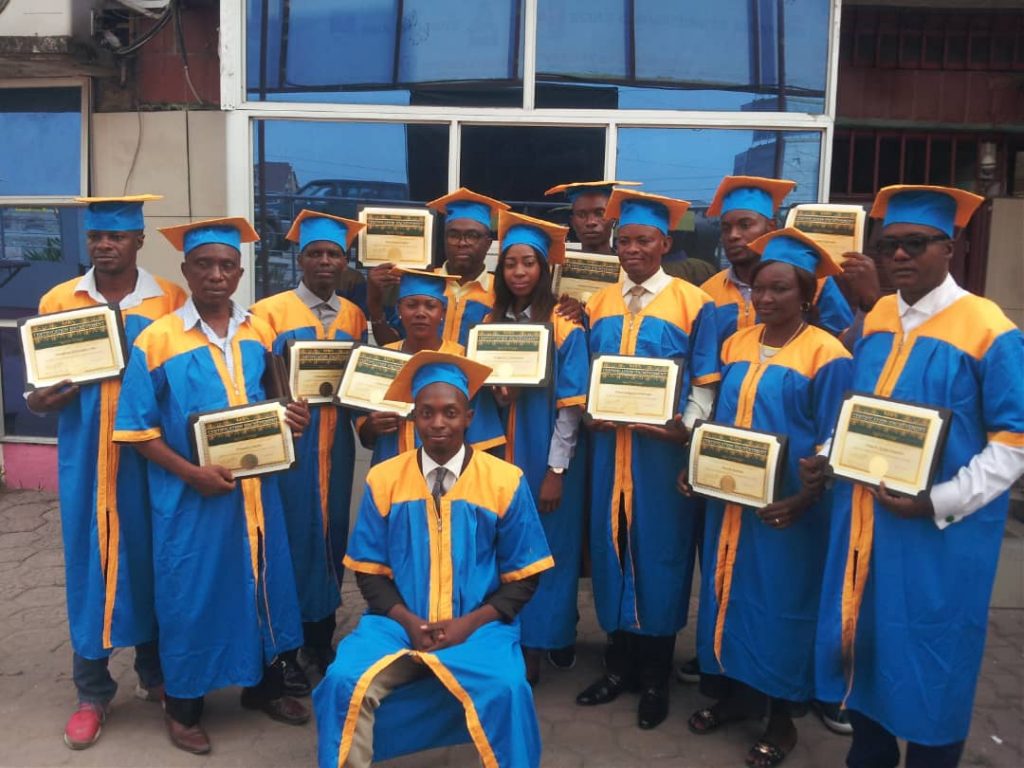 Graduación en el Congo